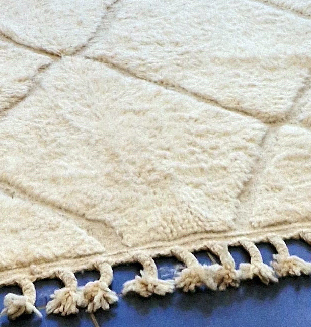 tapis traditionnel Marocain en laine fait main