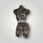 Sculpture en fer recyclé - création artisanale fait main au Maroc 