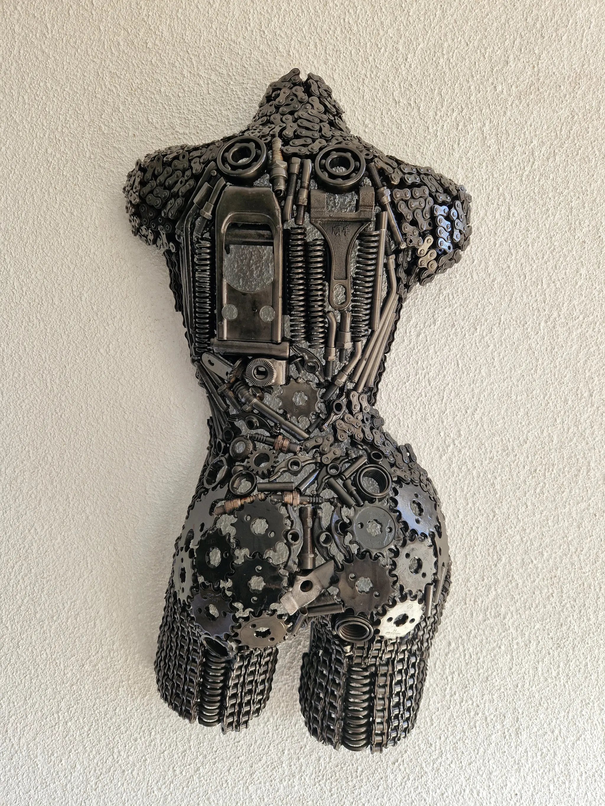 Sculpture en fer recyclé – Art & décoration marocaine