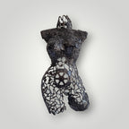 Sculpture en fer soudé artisanale unique, à partir de pièces recyclées et d'outils usés