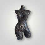 Décoration murale - sculpture en fer recyclé unique, artisanat marocain fait main