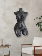 Sculpture en fer recyclé – Pièce unique Fait main – buste de femme - artisanat marocain d'exception