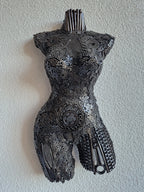Sculpture en fer recyclé – Pièce unique Fait main – buste de femme - artisanat marocain d'exception