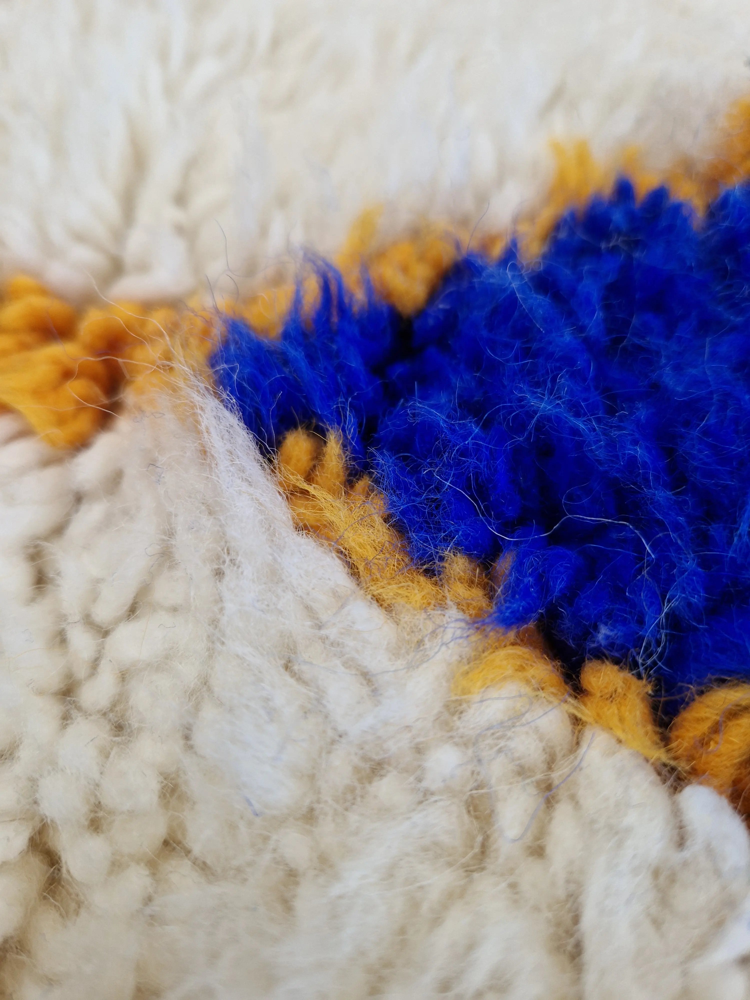 Tapis traditionnel marocain Coloré 207 x 332 cm en laine, noué à la main