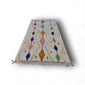 Tapis traditionnel marocain Coloré style Azilal 207 x 332 cm en laine, noué à la main 