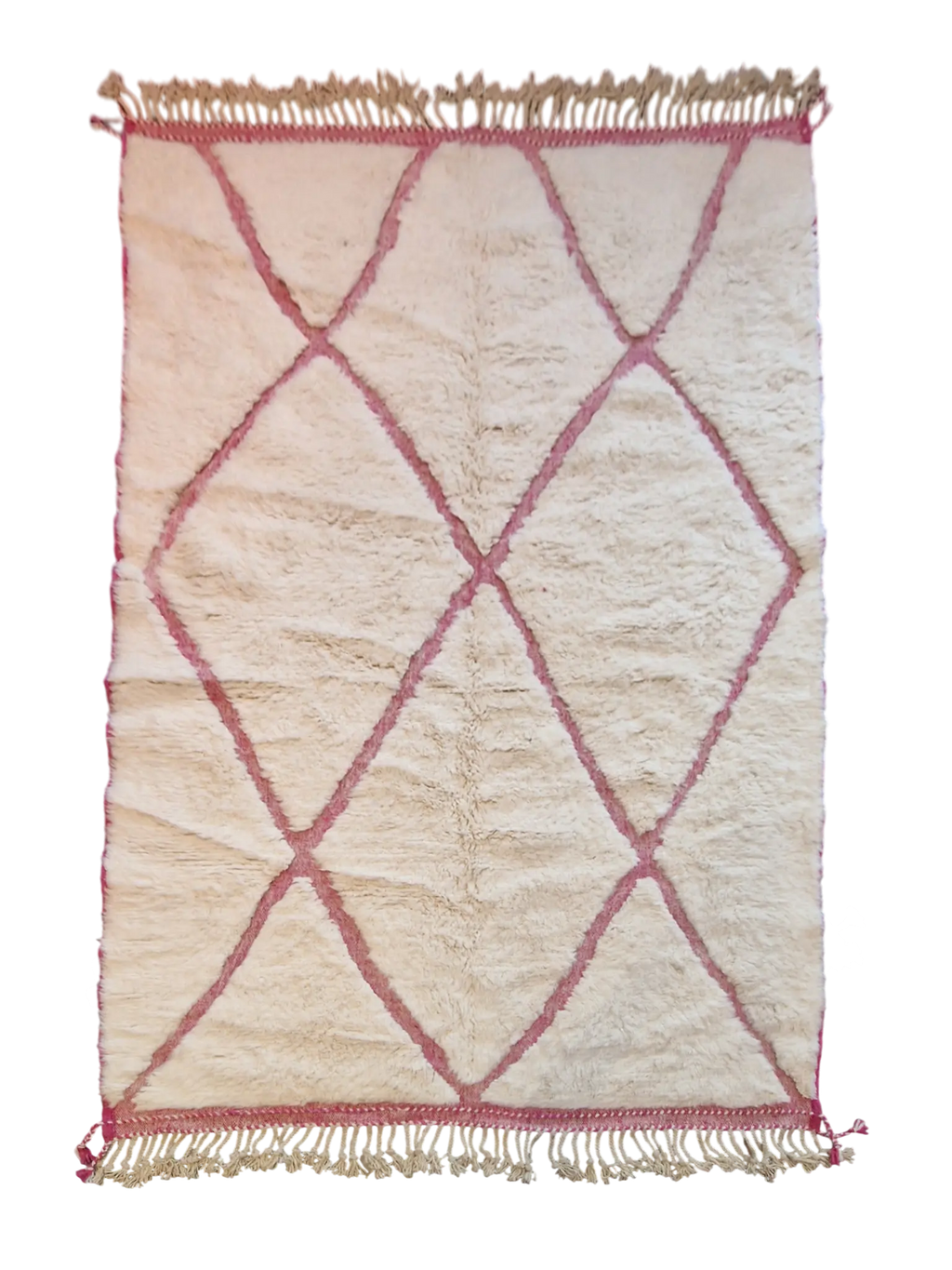 véritable tapis traditionnel marcain, fait-mains, en laine au couleiur et designe modern pour un intérieur tout en couleur et chaleur