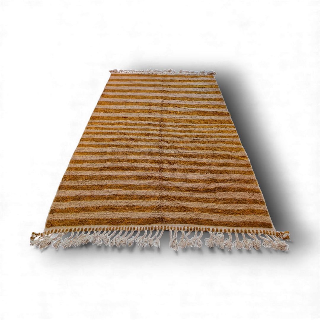 tapis modern et coloré en laine naturel, teinté avec des pigments naturels, 100% fait main au Maroc, tradition et authenticité