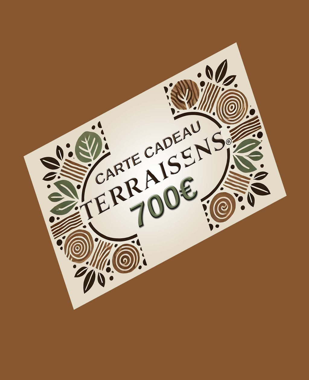 Carte cadeau Terraisens 700€