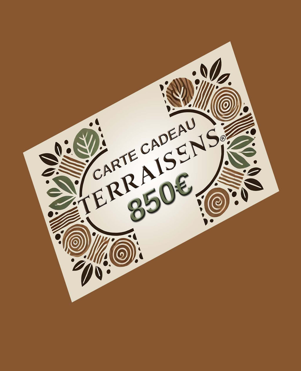 Carte cadeau Terraisens 850€
