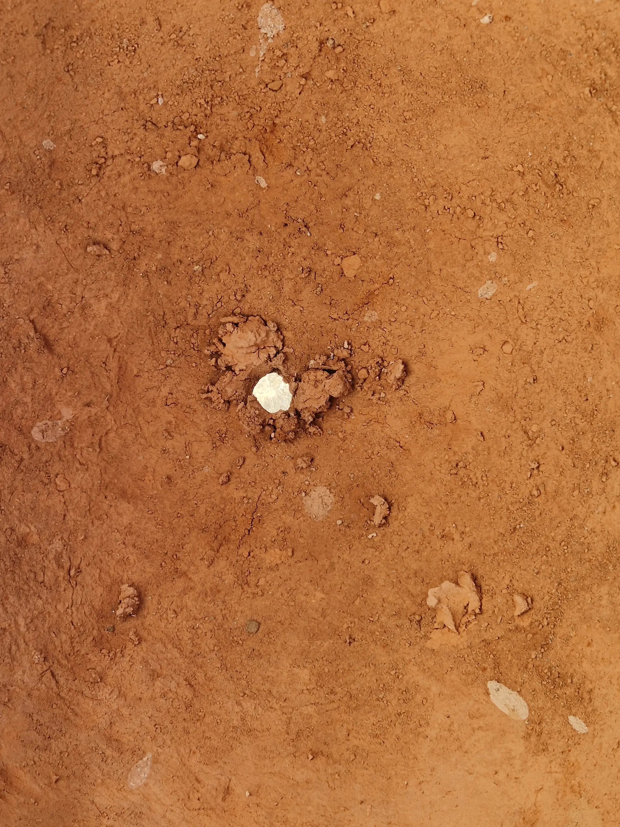 Fond d'un Authentique Pot en terre cuite de Zagora au Maroc fait main