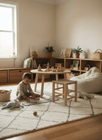 Petit tabouret artisanal marocain, fait main, chaque modèle est unique