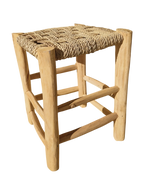 Petit tabouret artisanal marocain, fait main, chaque modèle est unique