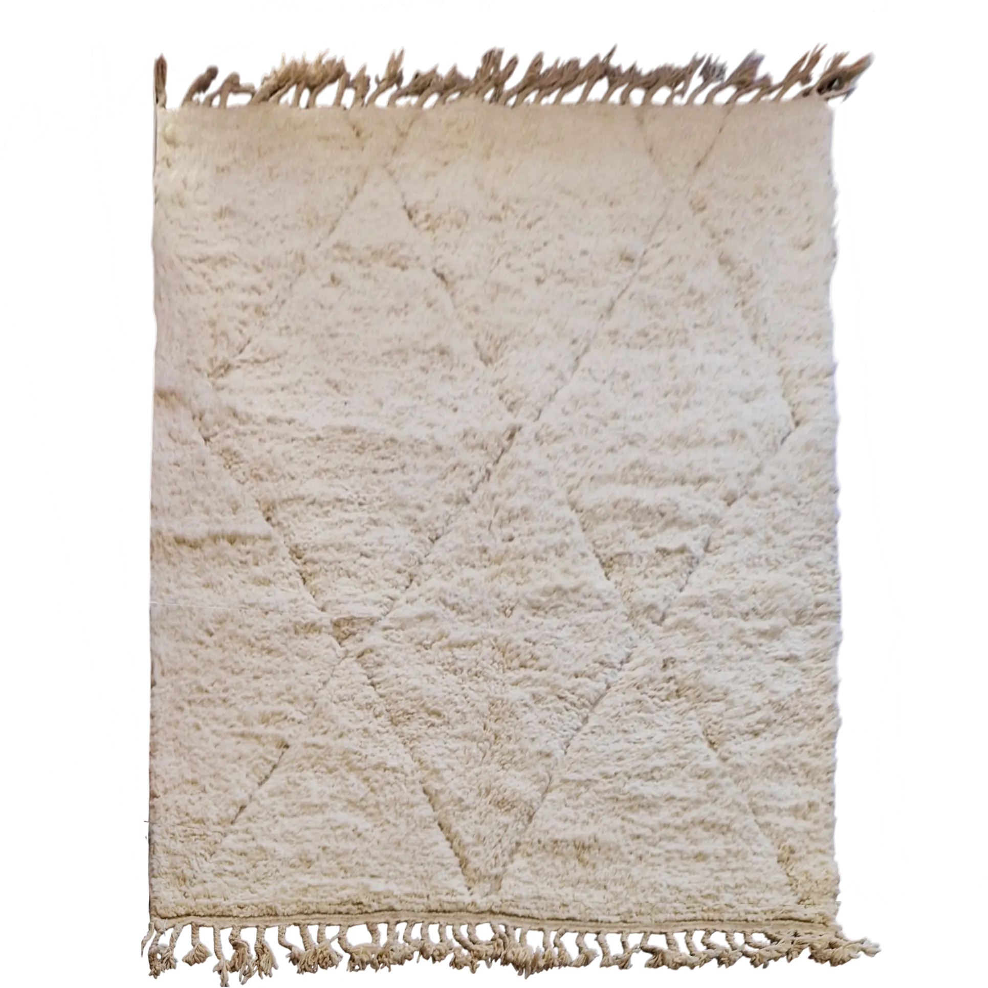 Véritable tapis berbère beni ouarain de l'atlas marocain. Tissé en laine à la main  selon un savoir ancestral.